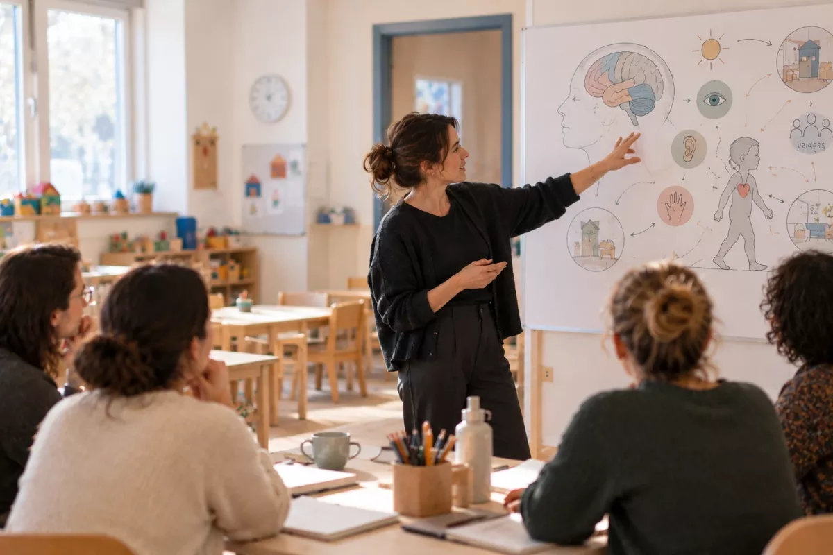 Atelier de sensibilisation à la neuroarchitecture pour institutions à Lausanne
