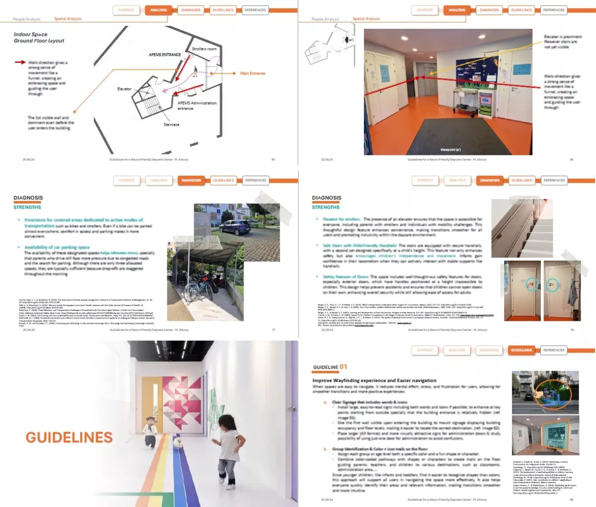 Rapport de diagnostic architectural pour crèche