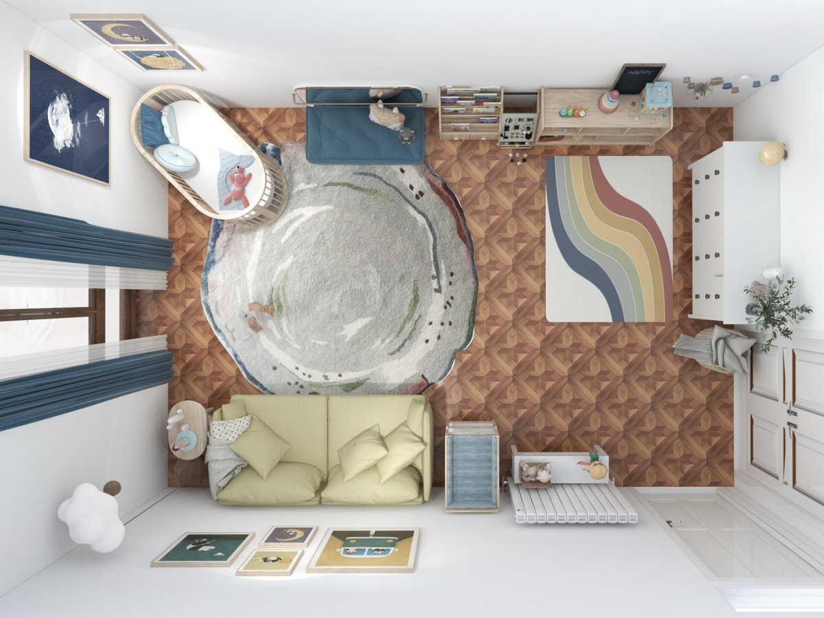 Chambre de bébé – aménagement intérieur